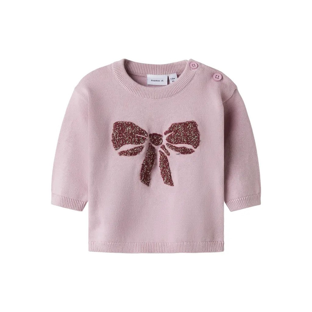 Rebow Striktrøje - Keepsake Lilac - 86