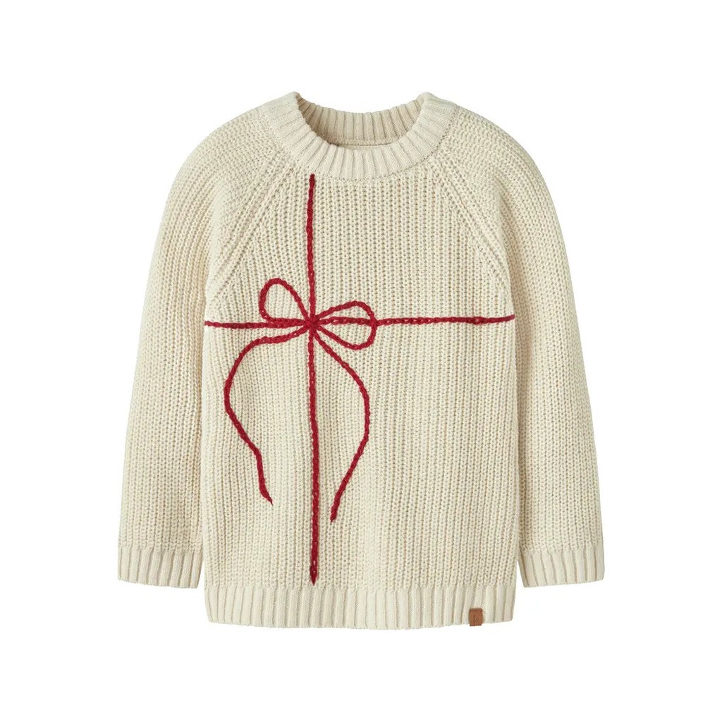 Emlen Mio Striksweater - Turtledove - 110