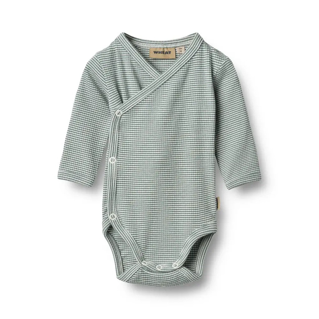 Langærmet Slå-om Body Pil - 9442 - 68