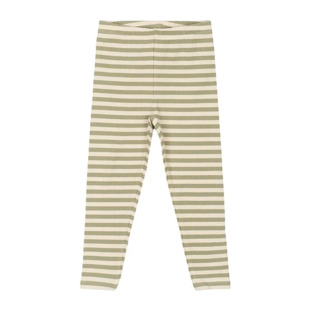 Fro Uni Rib Leggings - Tea striped - 74