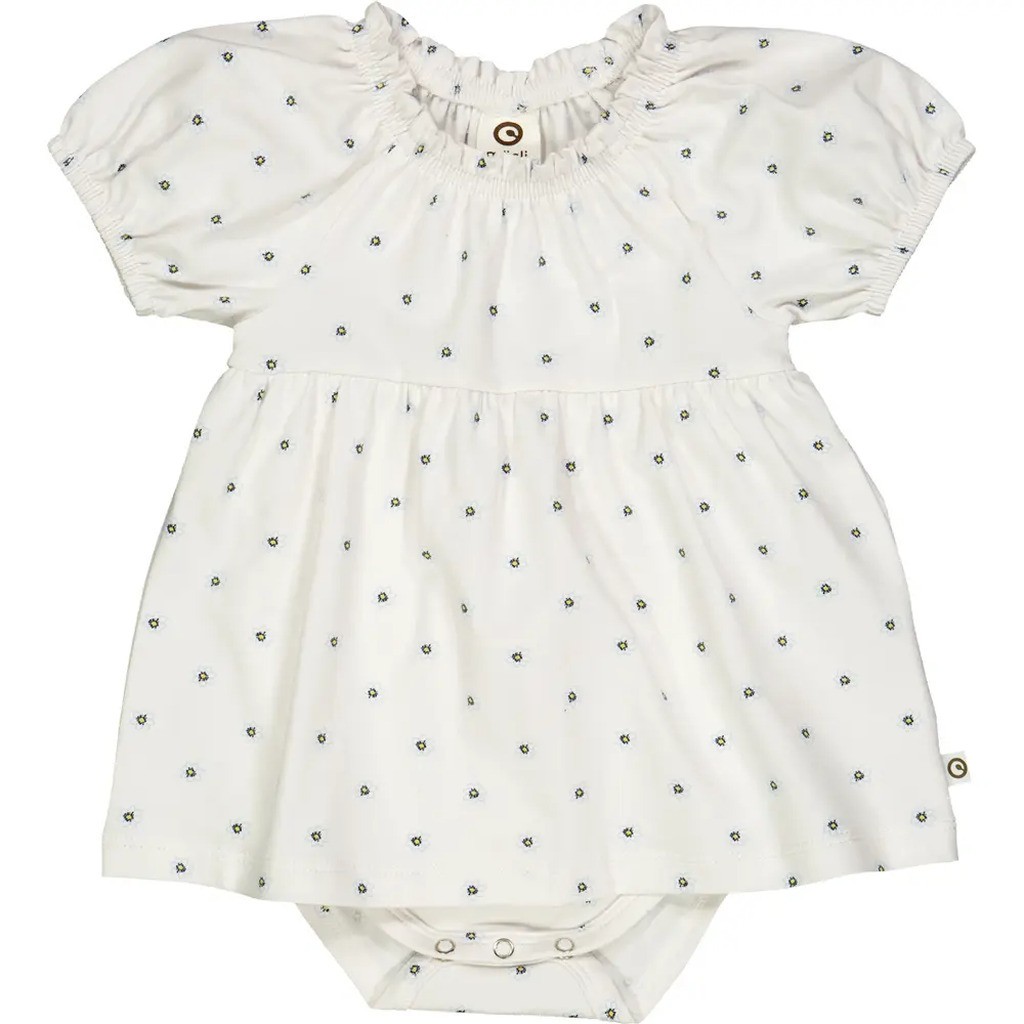 Daisy kjolebody med blomsterprint - Balsam cream/ Corn/ Breeze - 92