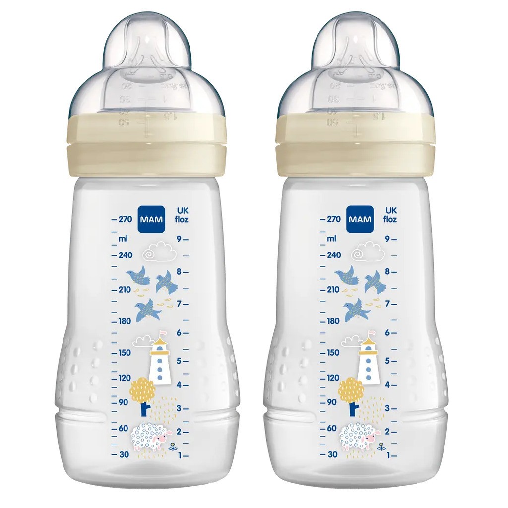 Baby Bottle 270 Ml, 2-Pak