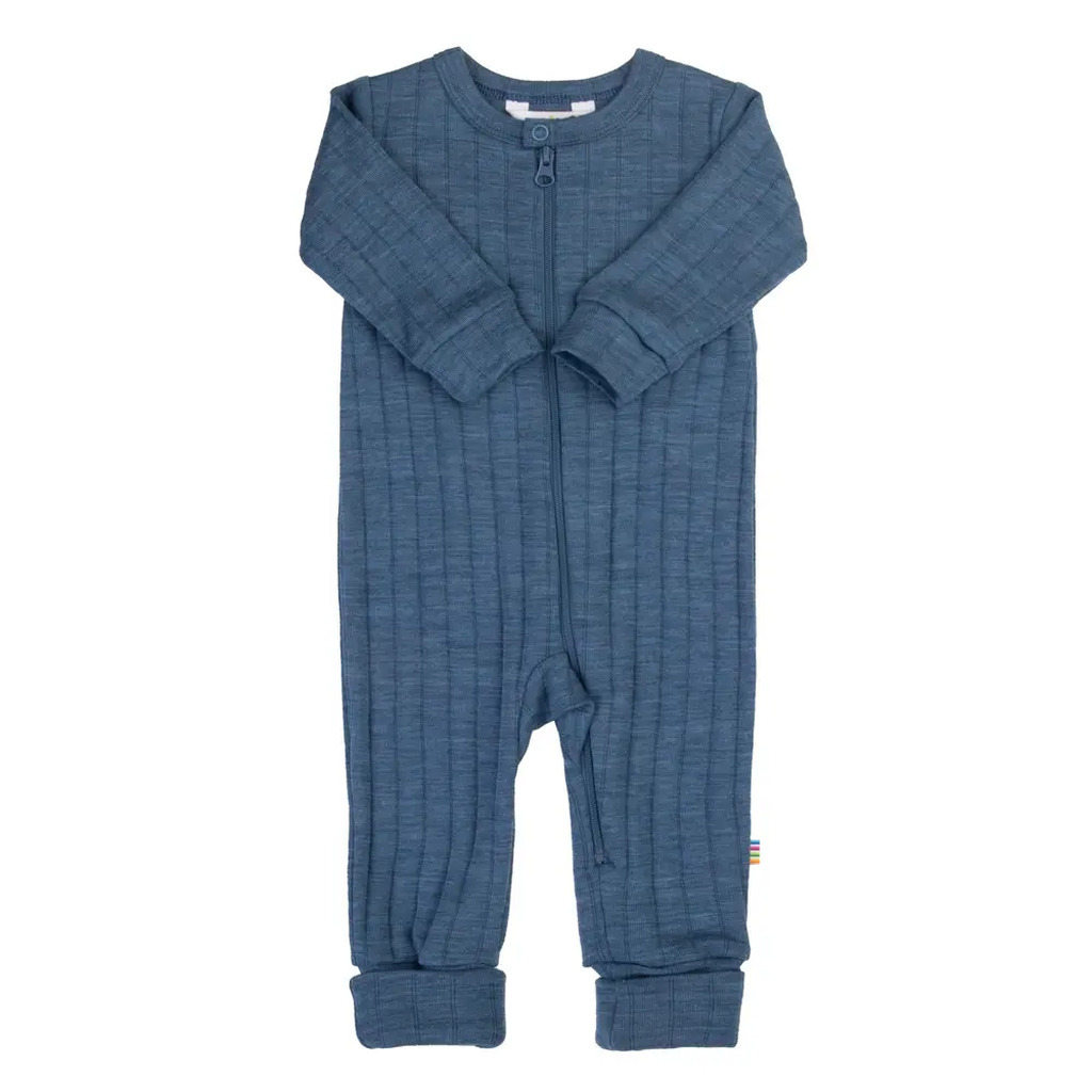 Jumpsuit 2 i 1 fod - Blue melange - 60