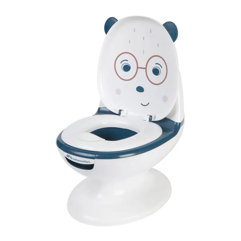 Mini size toilet bear blue