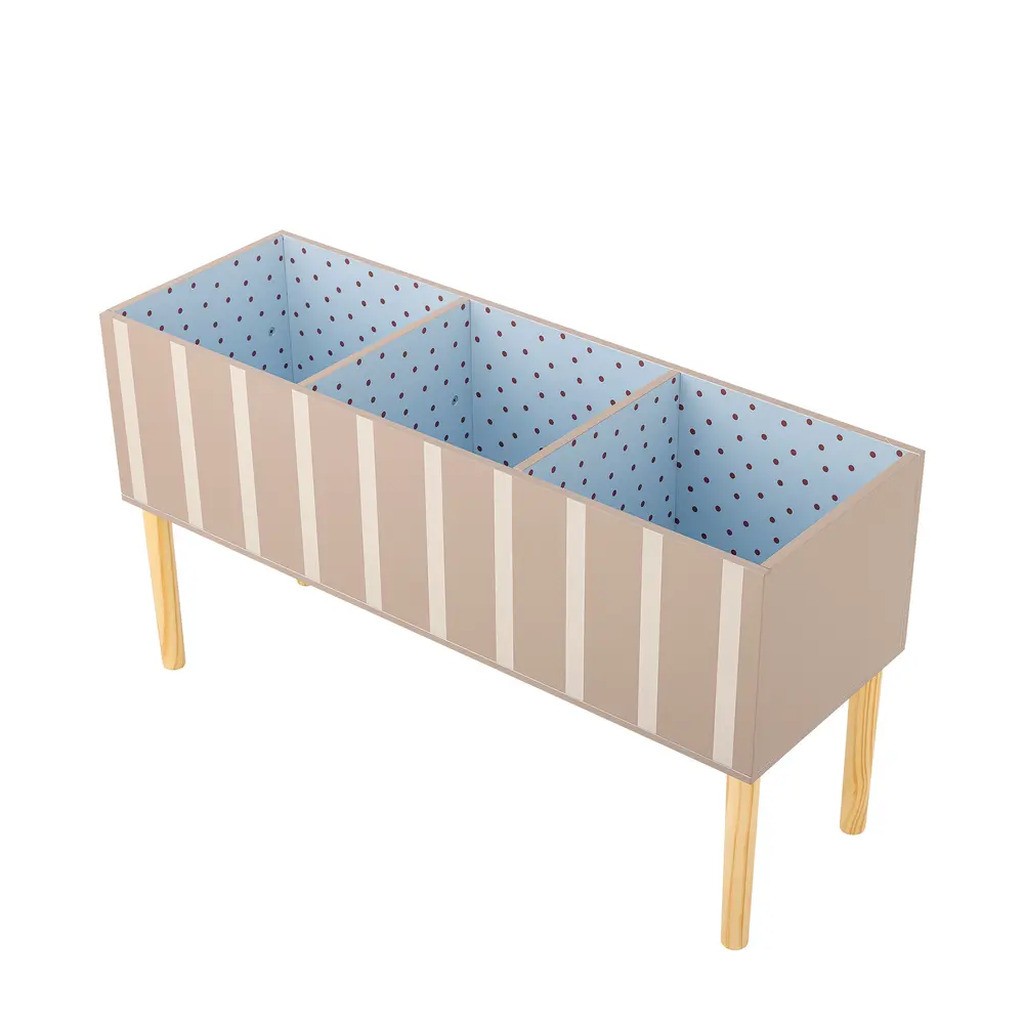 Salam Bogkasse, Brun - FSCÂ®, MDF