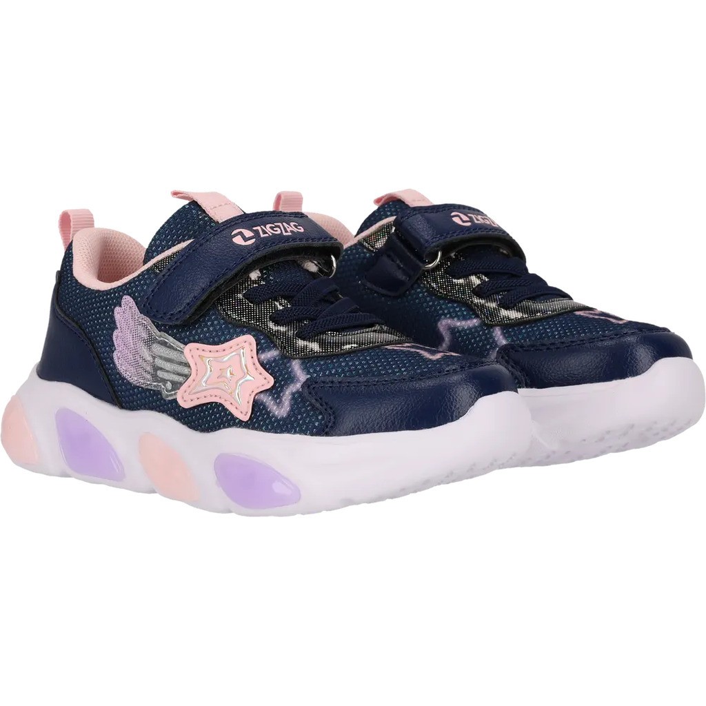 Fiora Sneakers m. Lys - Navy - 28