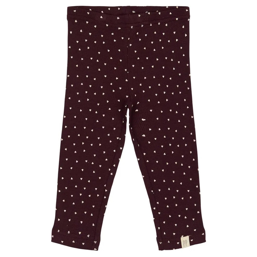 Leggings - Dark Grape/White - 110