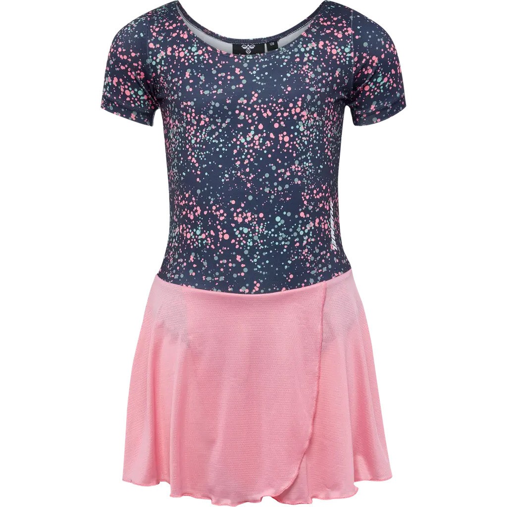 Nelly gymsuit kortærmet - PEONY - 134