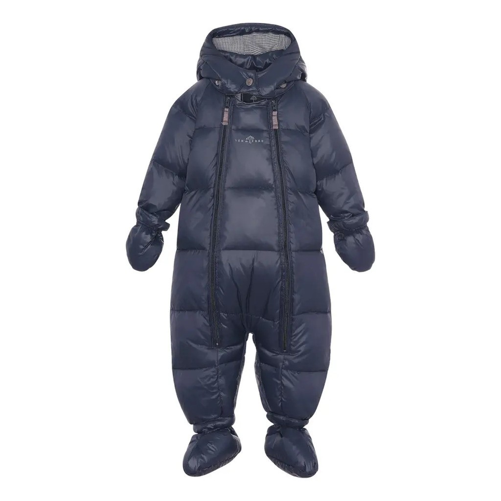 Fjerlet Vinterdragt - Navy - 18 MRD.