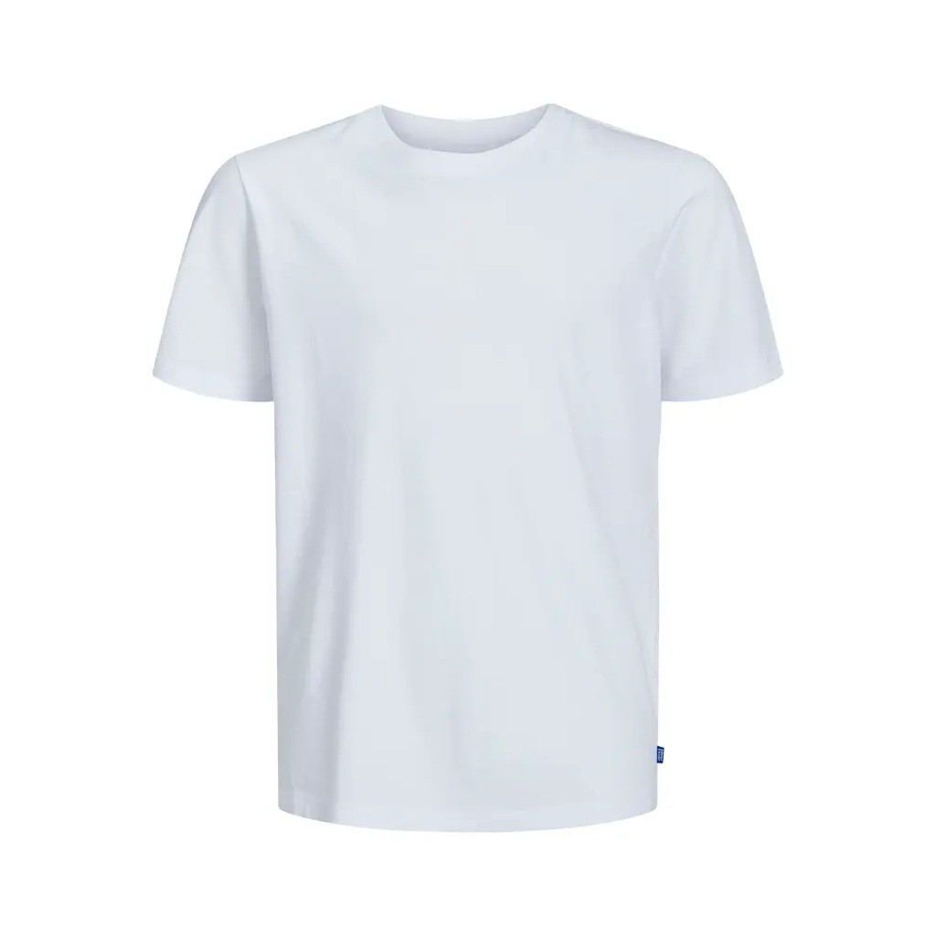Basis tee kortærmet o-neck - WHITE - 122
