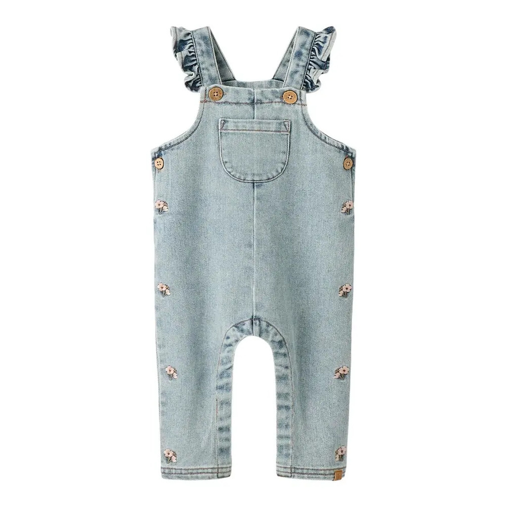 Darlee Denim Overall - Medium Blue Denim - 56