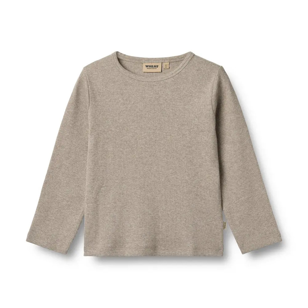 Langærmet Rib T-Shirt Milo - 72 - 128