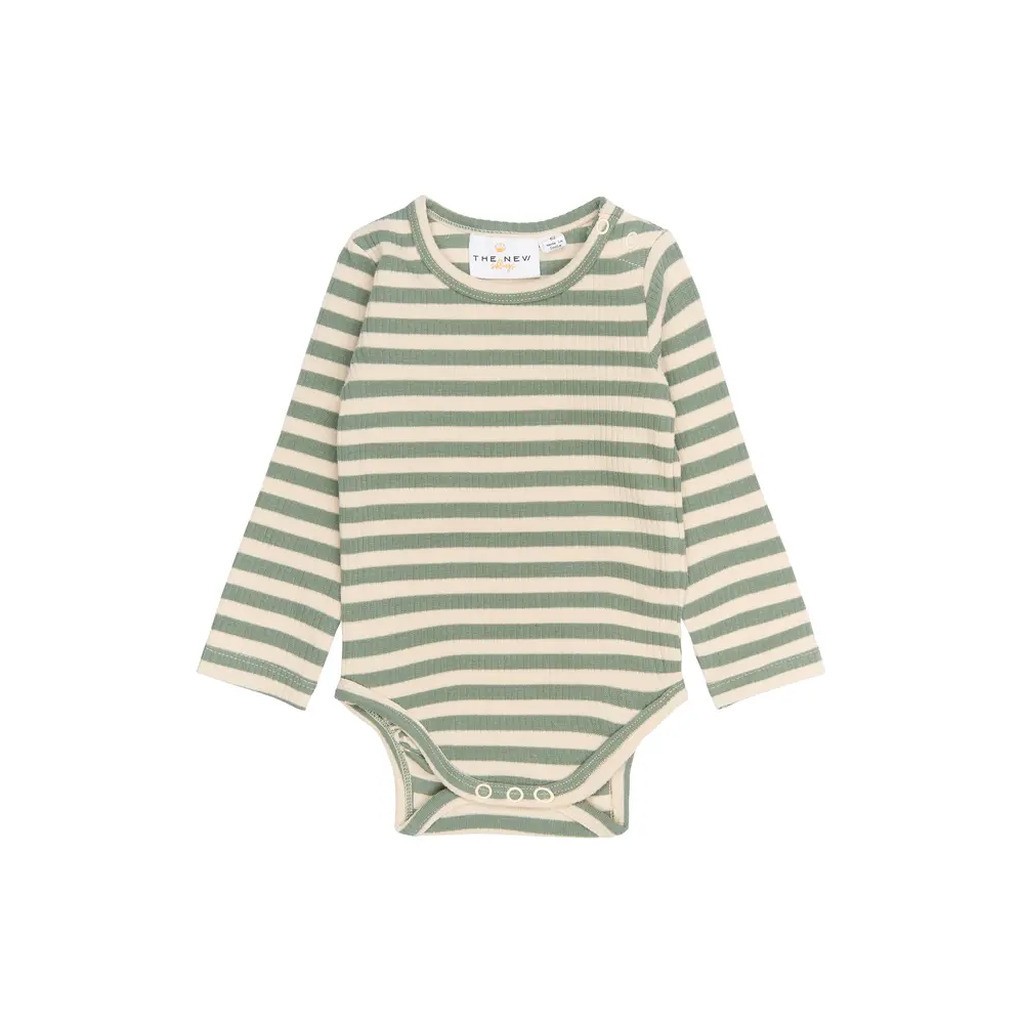 Fro Rib Body Langærmet - LILY PAD - 86