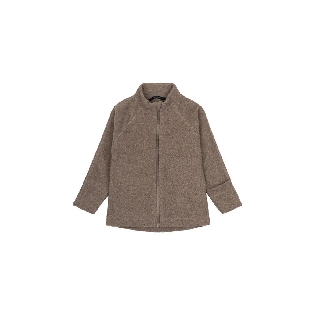 Bomuld Fleece Jakke - MELANGE DENVER - 122