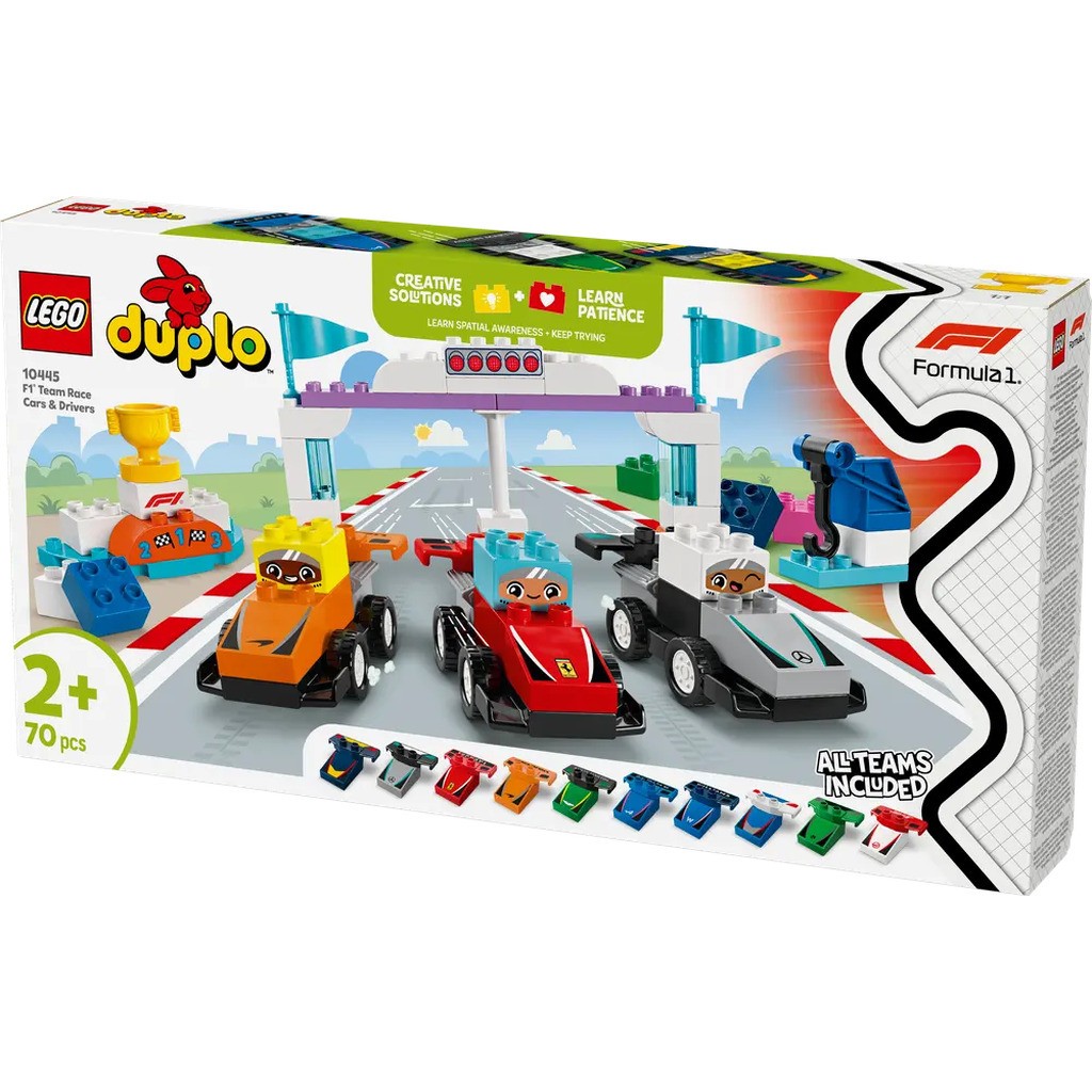 F1-teams med racerbiler og kørere 10445