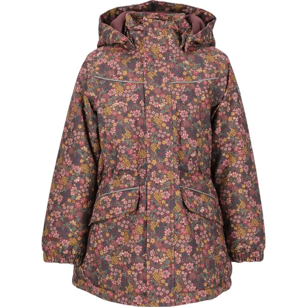 Angelina V2 Printet Parka W-Pro 10000 - Dull gold - 3/98