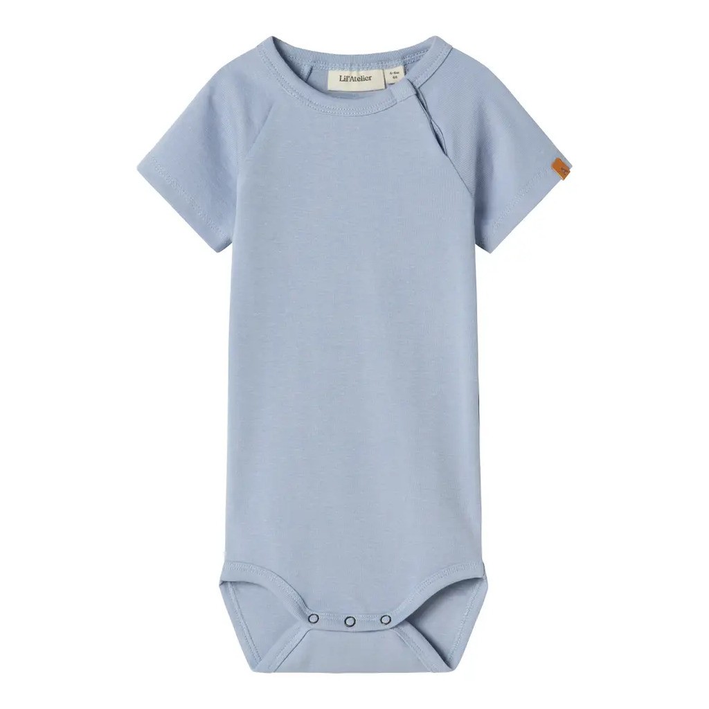 Lalo tab kortærmet slim body - ZEN BLUE - 80
