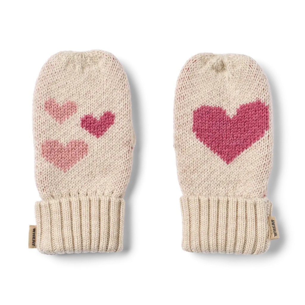 Towsi Jacquard Luffer - Offwhite melange - 3-4 ÅR