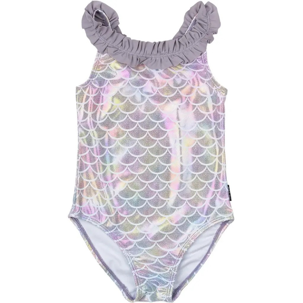 Badedragt Recycled Aop - LAVENDER - 1Â½-2 ÅR