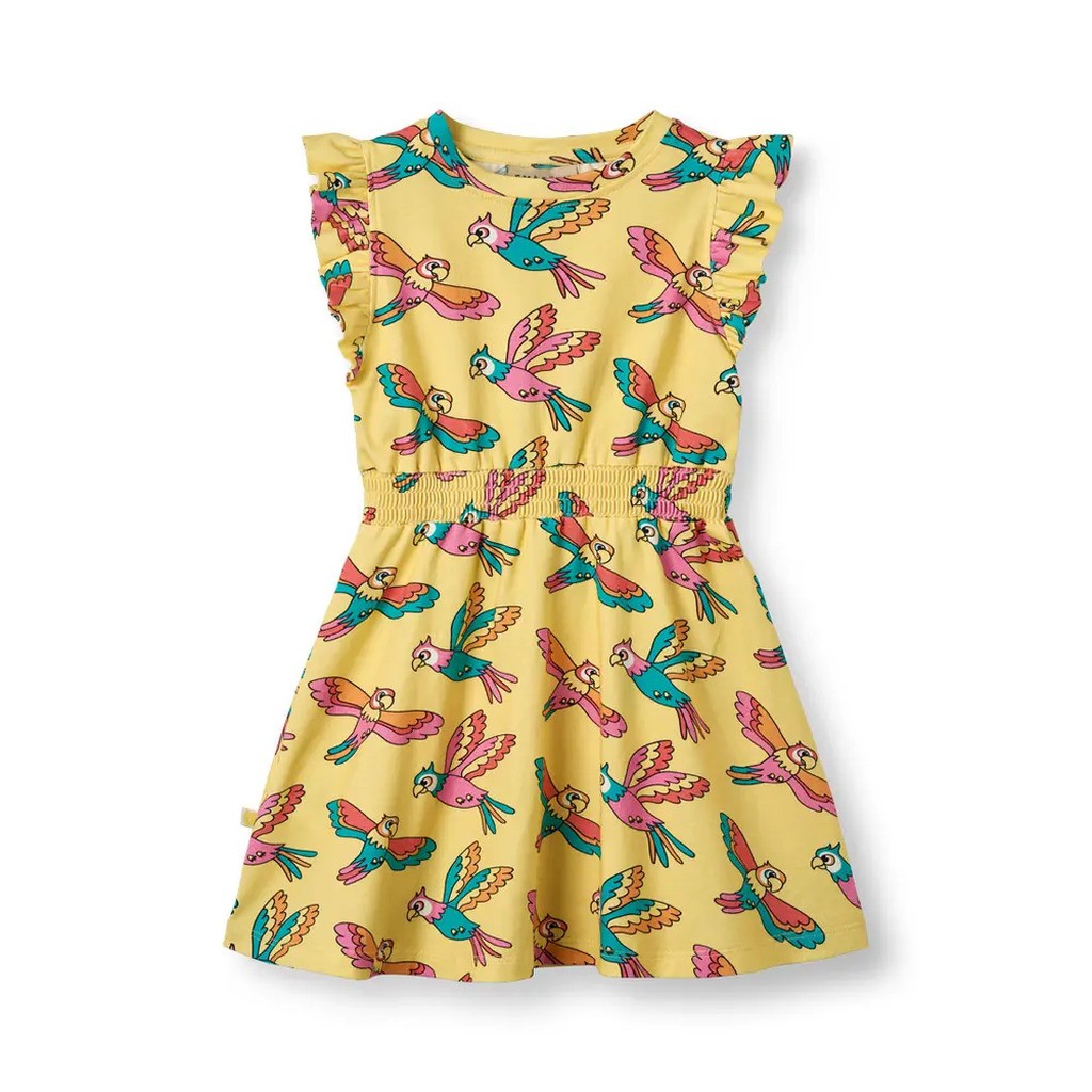 Kjole u. ærmer - Custard - 4-5