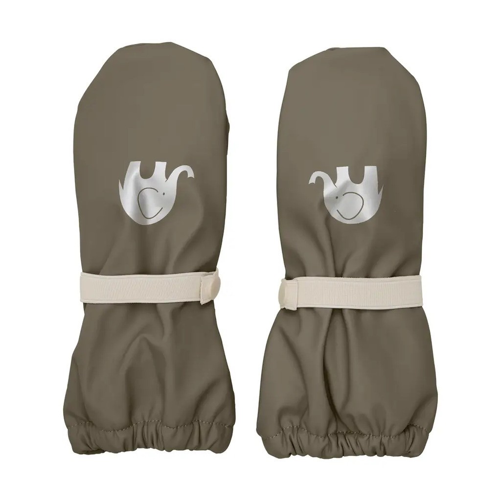 Polstrede PU-vanter - Sea Turtle - 2-4 ÅR