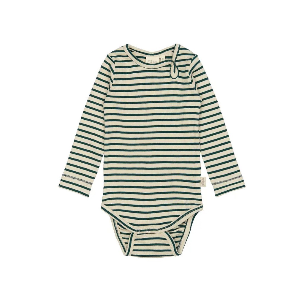 Body ls - Dark Sea/Off White - 86