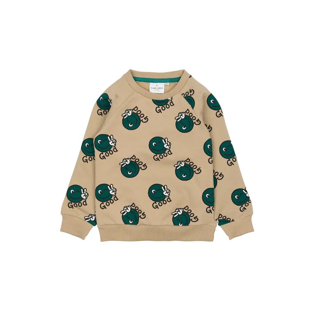Phil Sweatshirt - HUMUS AOP - 110