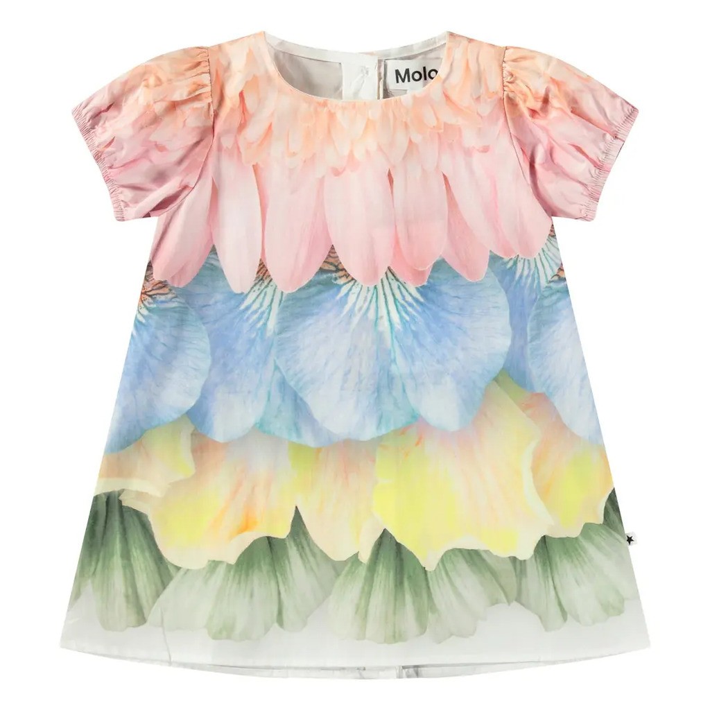 Caja Kjole - Retal rainbow - 104