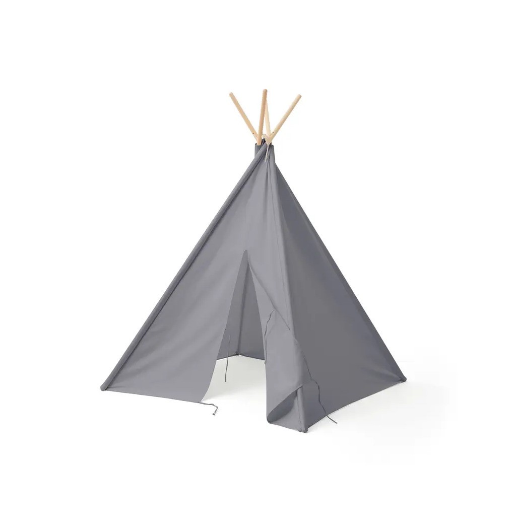 Tipi-telt, Grå  -  110x160 cm