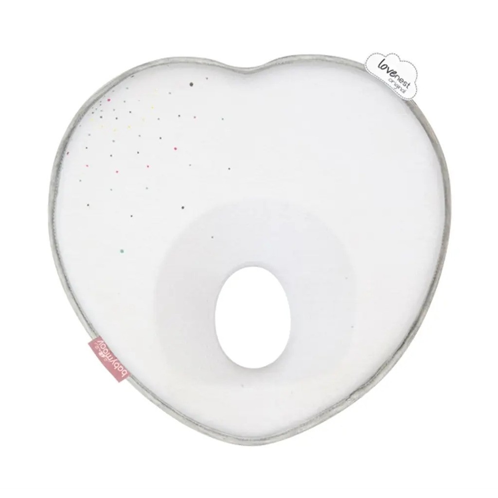 Ergonomisk Babypude - Hvid