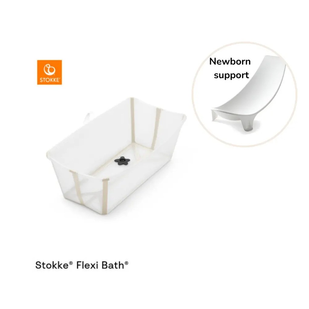 Stokke flexibath inkl. newborn support - Sandy beige