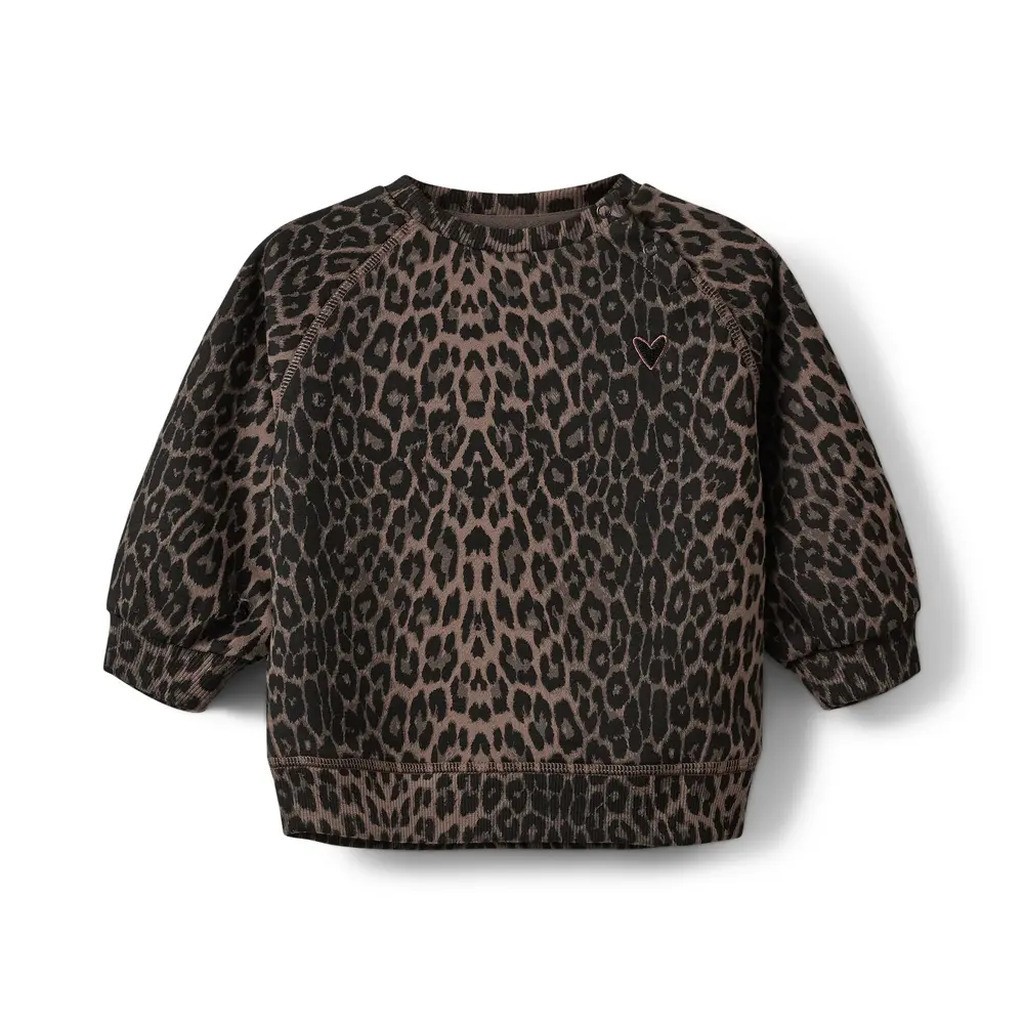 Elis Sweatshirt - Leopard AOP - 92