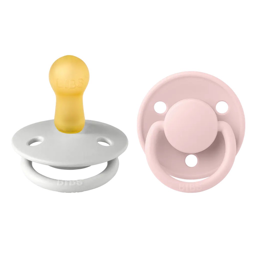 2 pk. De Lux Latex Size 2 - haze/blossom