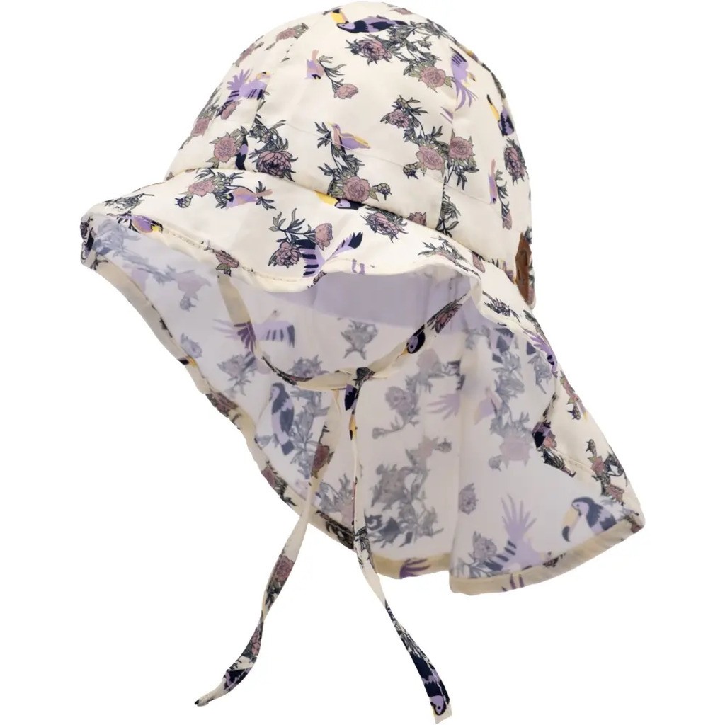 Sommerhat, lang skygge - Aop - WHITE SWAN - 4-6 ÅR