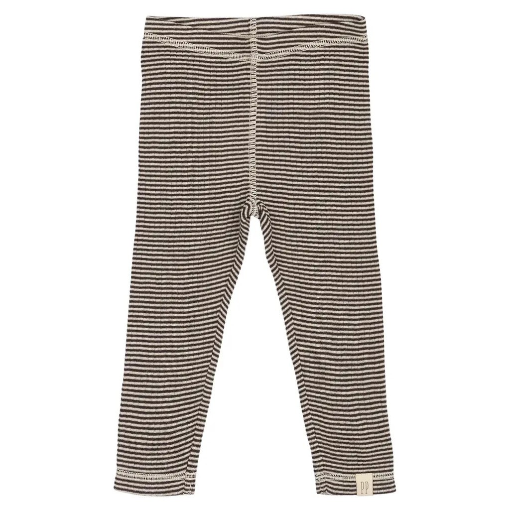 Dante Uld Leggings - Coffee Bean/Dark Off White - 56