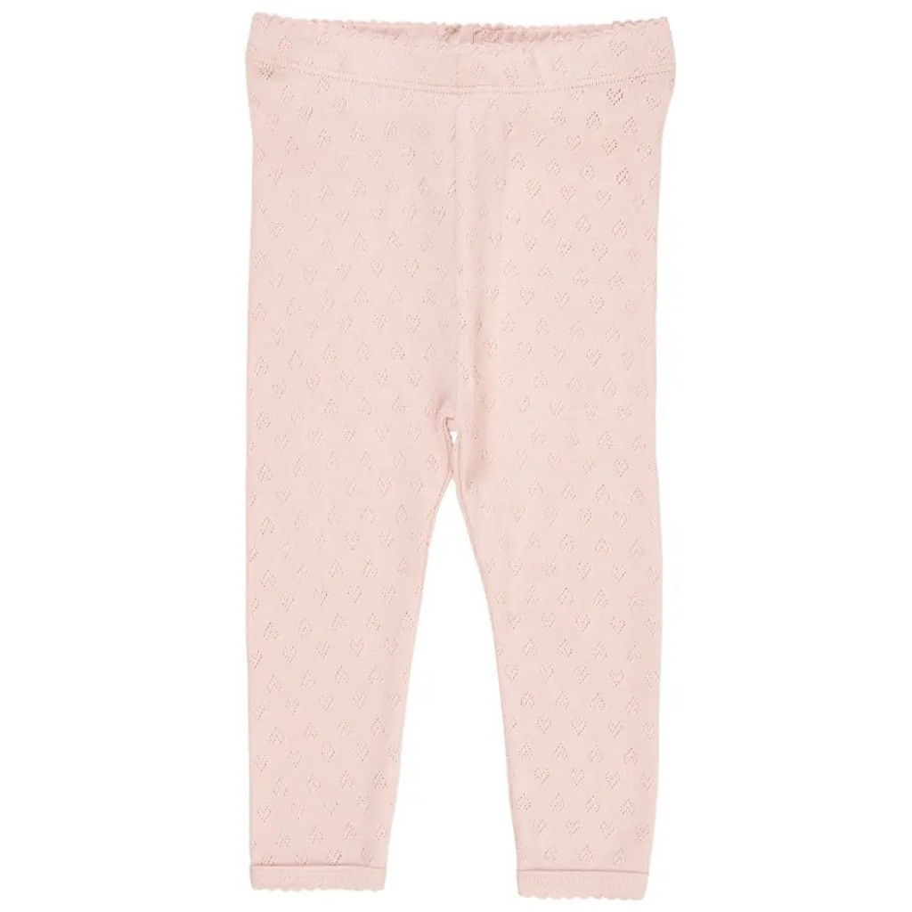Hjerte leggings - DUSTY ROSE - 68