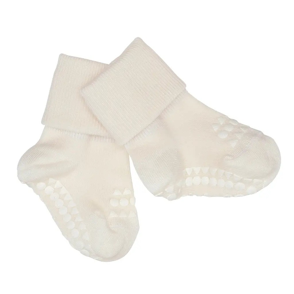 Skridsikre Strømper - Bamboo - Off white - 27/30