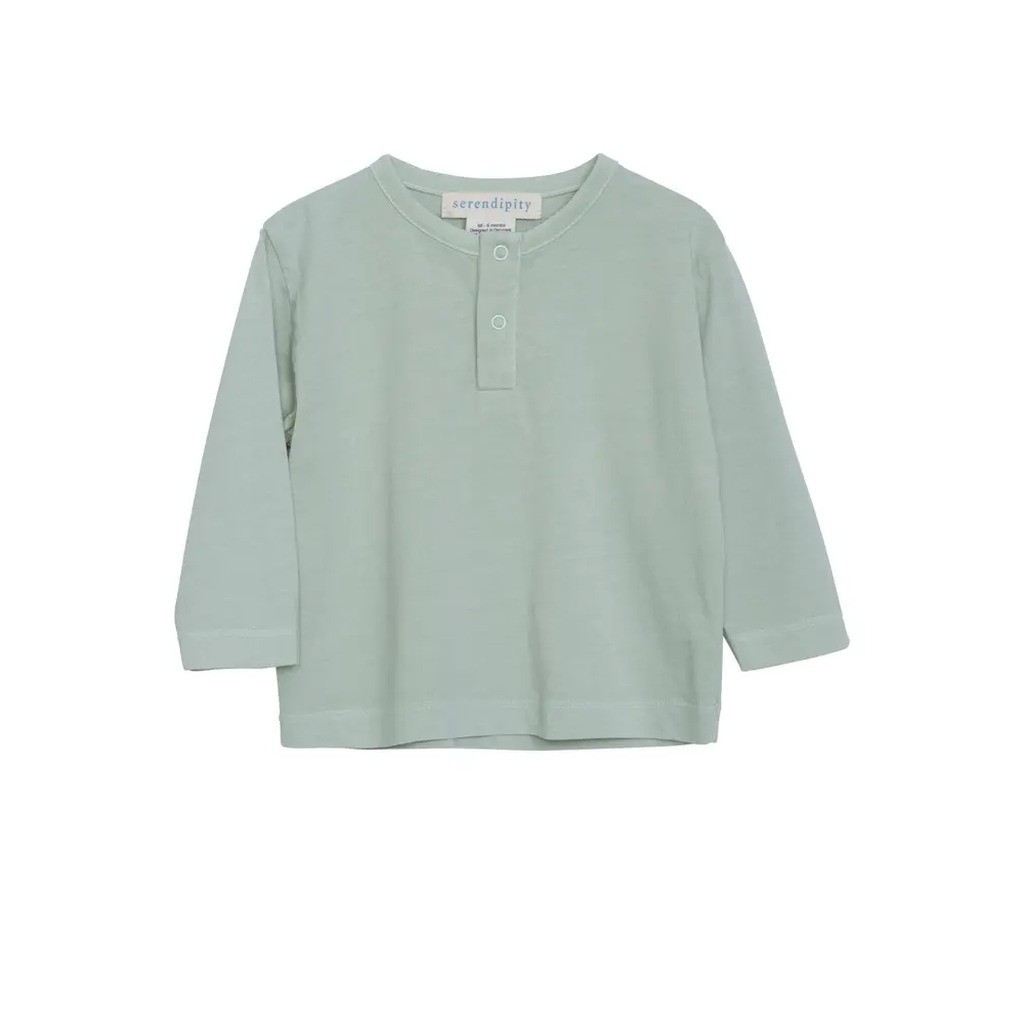 Baby Jersey Langærmet T-shirt - ALOE - 92