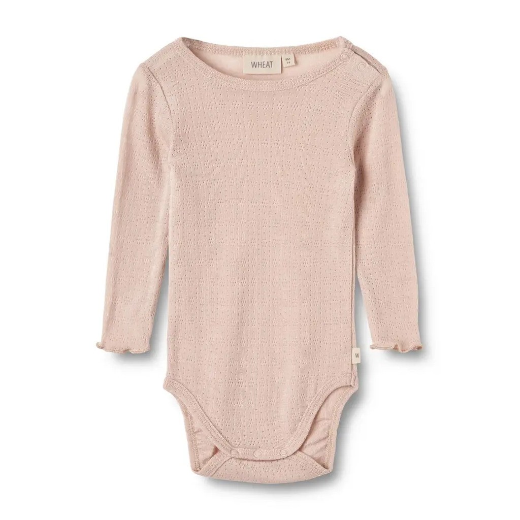 Liea Uld/silke Body Langærmet - Pale Lilac - 9 MDR.