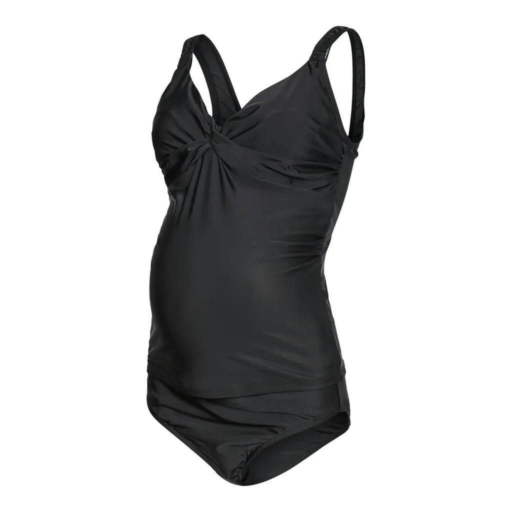 Louisa padded tankini - BLACK - L
