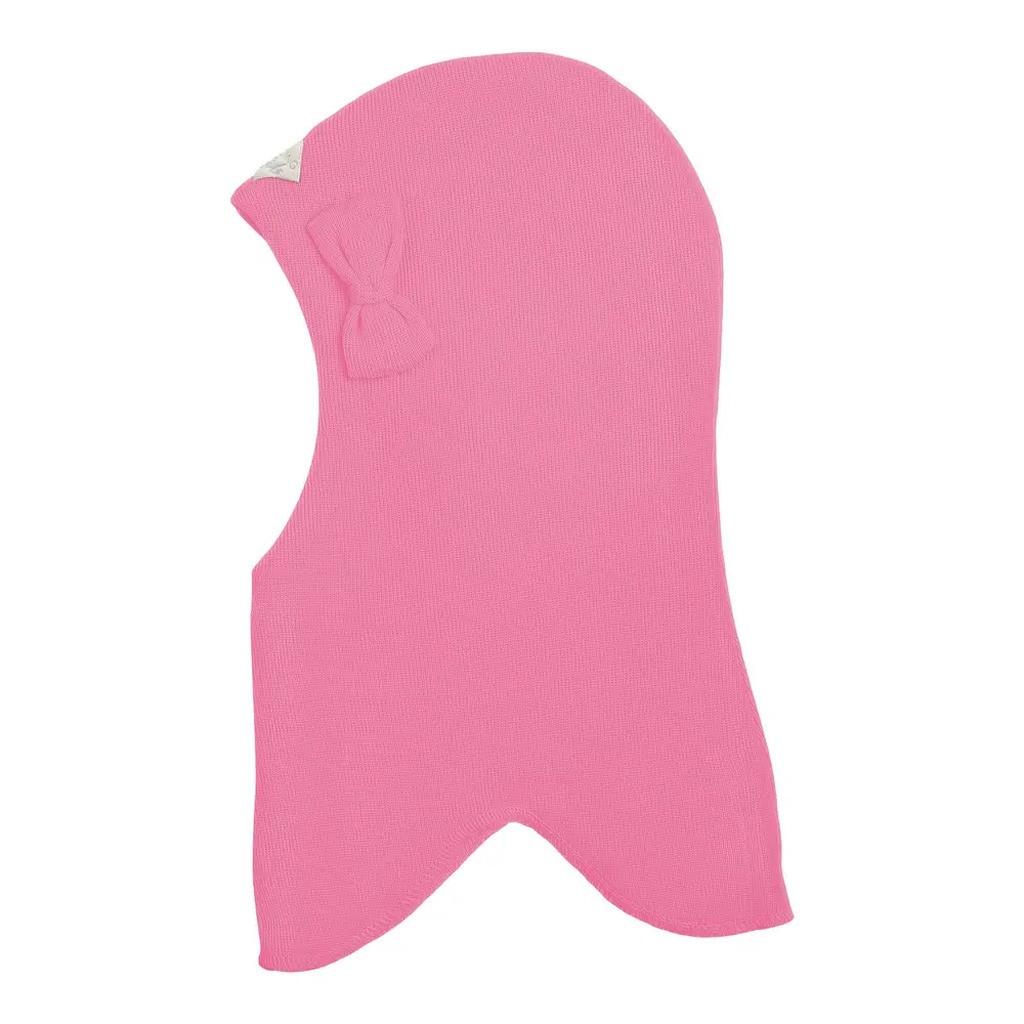 Rund Elefanthue m. Sløjfe - Pink - M