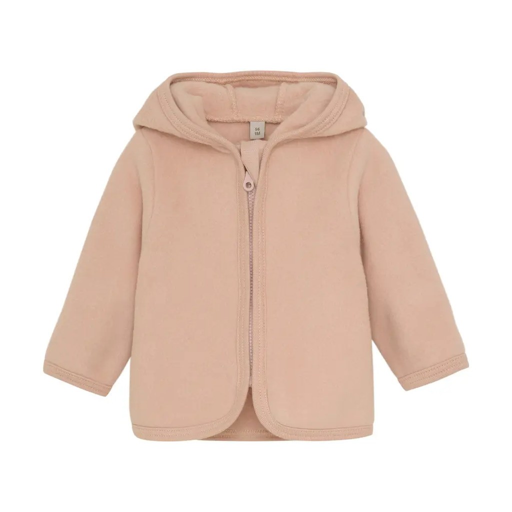 Jakke m. Ører Bomuld Fleece - 5510 - 68
