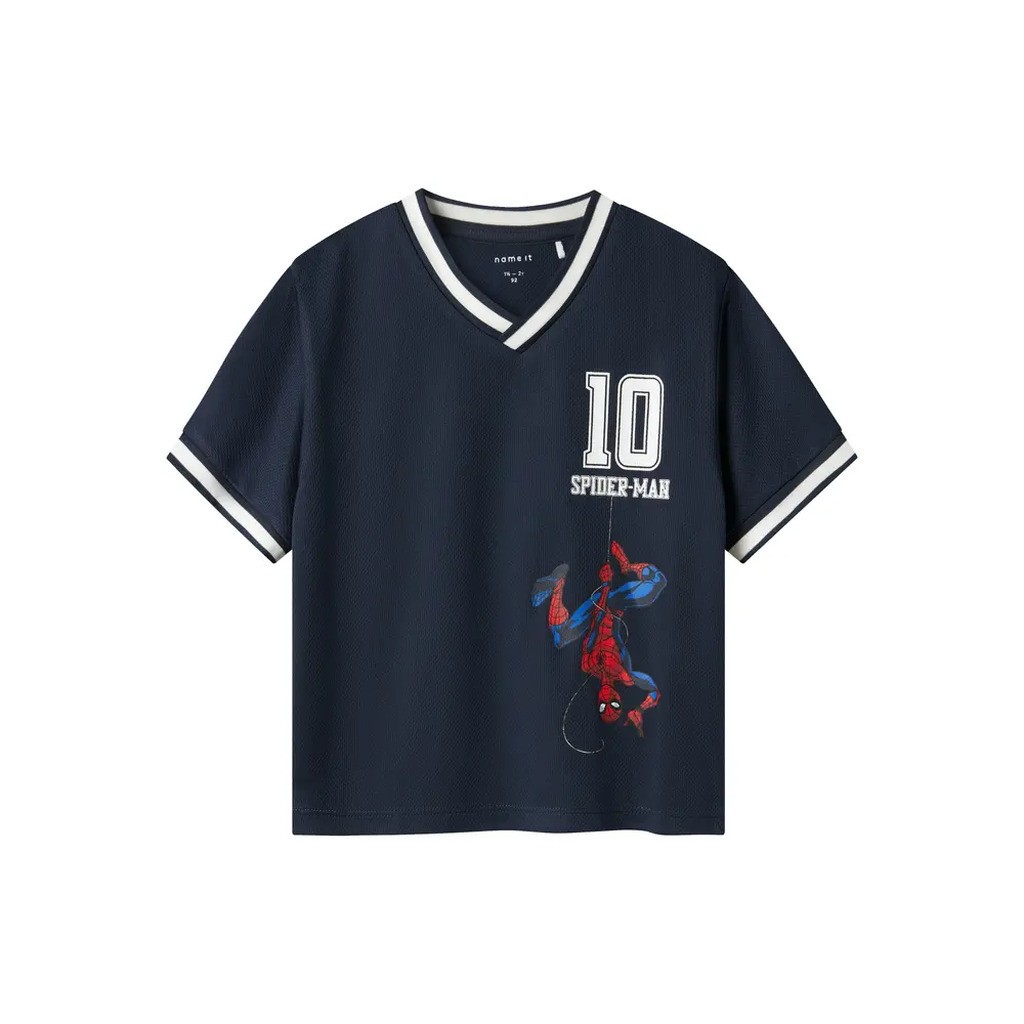 Matz spider ss t-shirt - NAVYBLAZER - 110