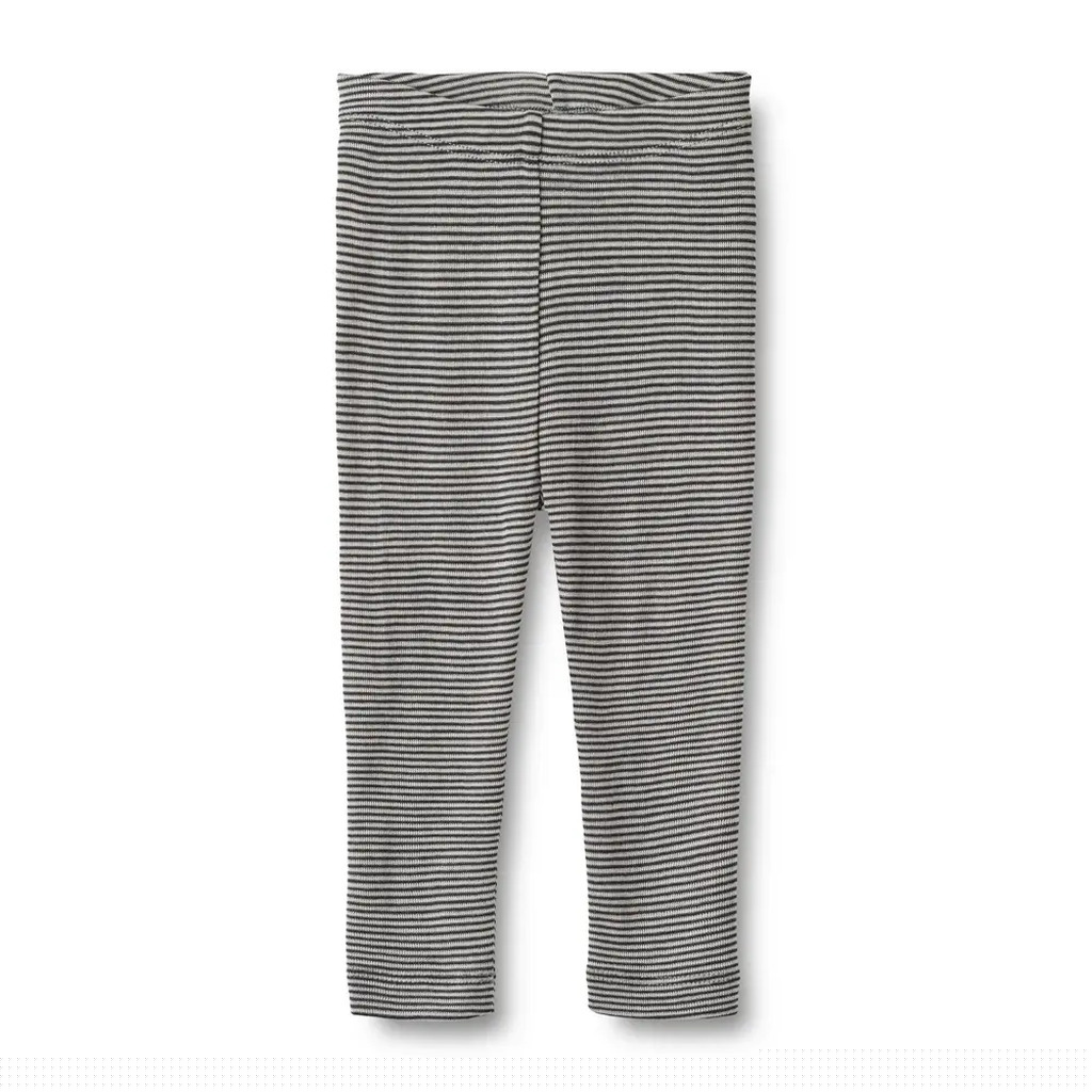 Uld Leggings Agi - Navy Stripe - 80