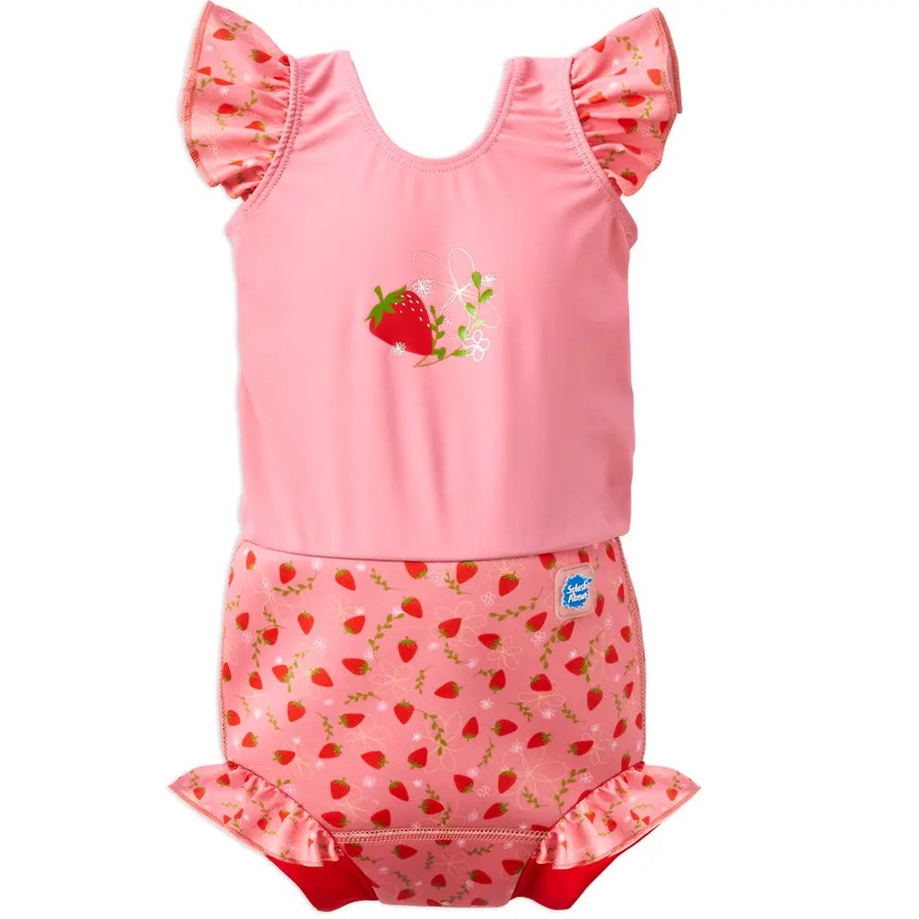 Happy nappy costume - Strawberry field - 2-3 ÅR