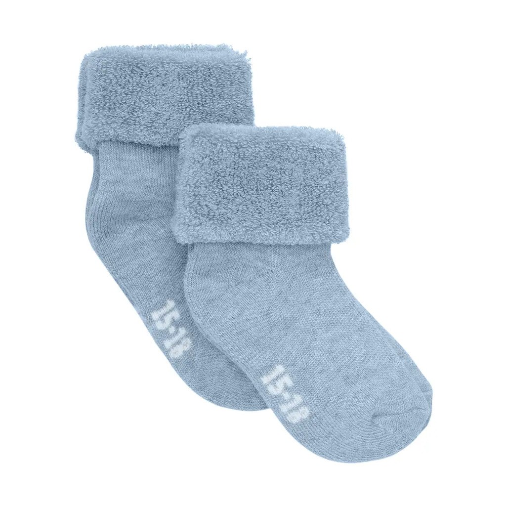 Baby terry stømper (2-PACK) - 727 - 19/22