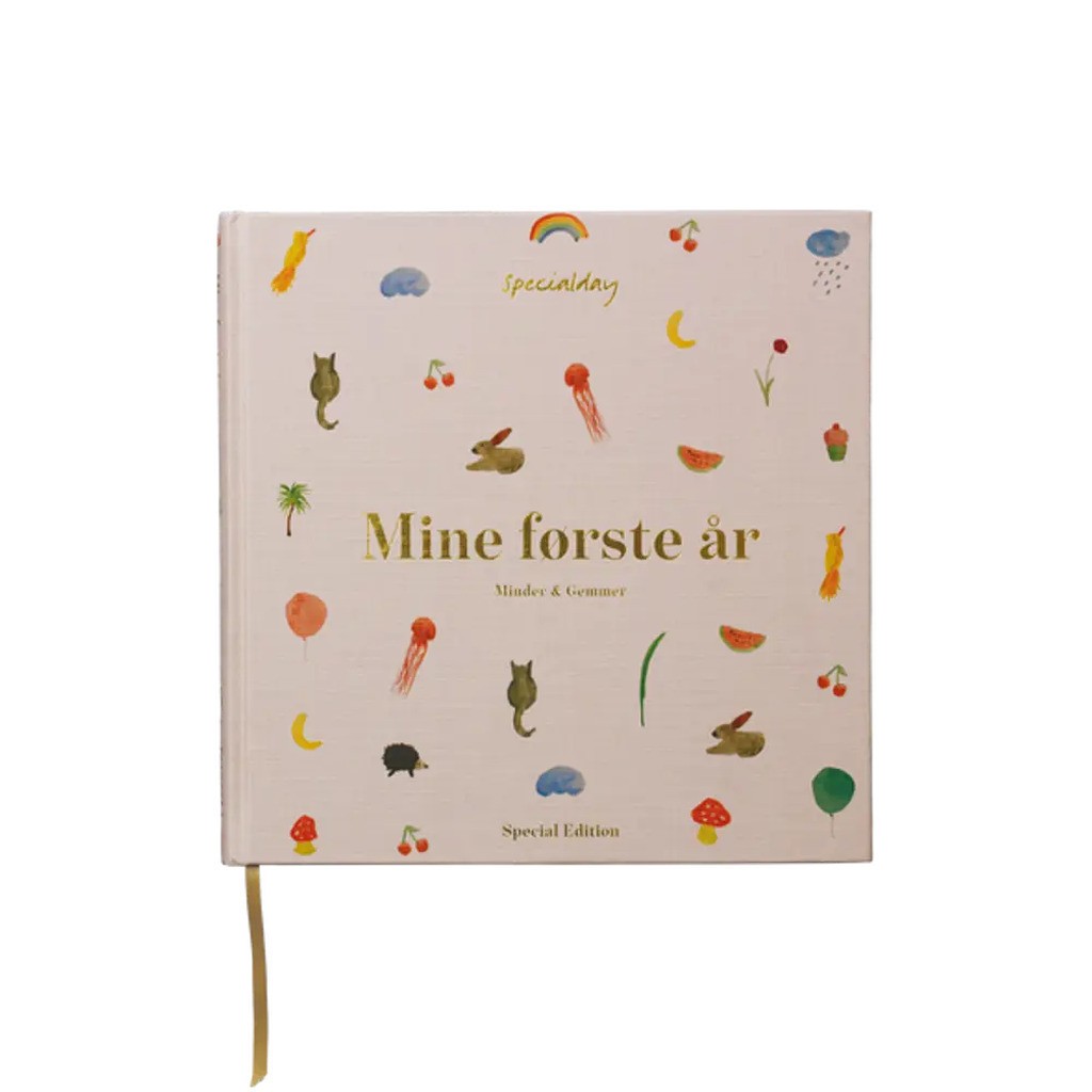 Mine første år - rosa
