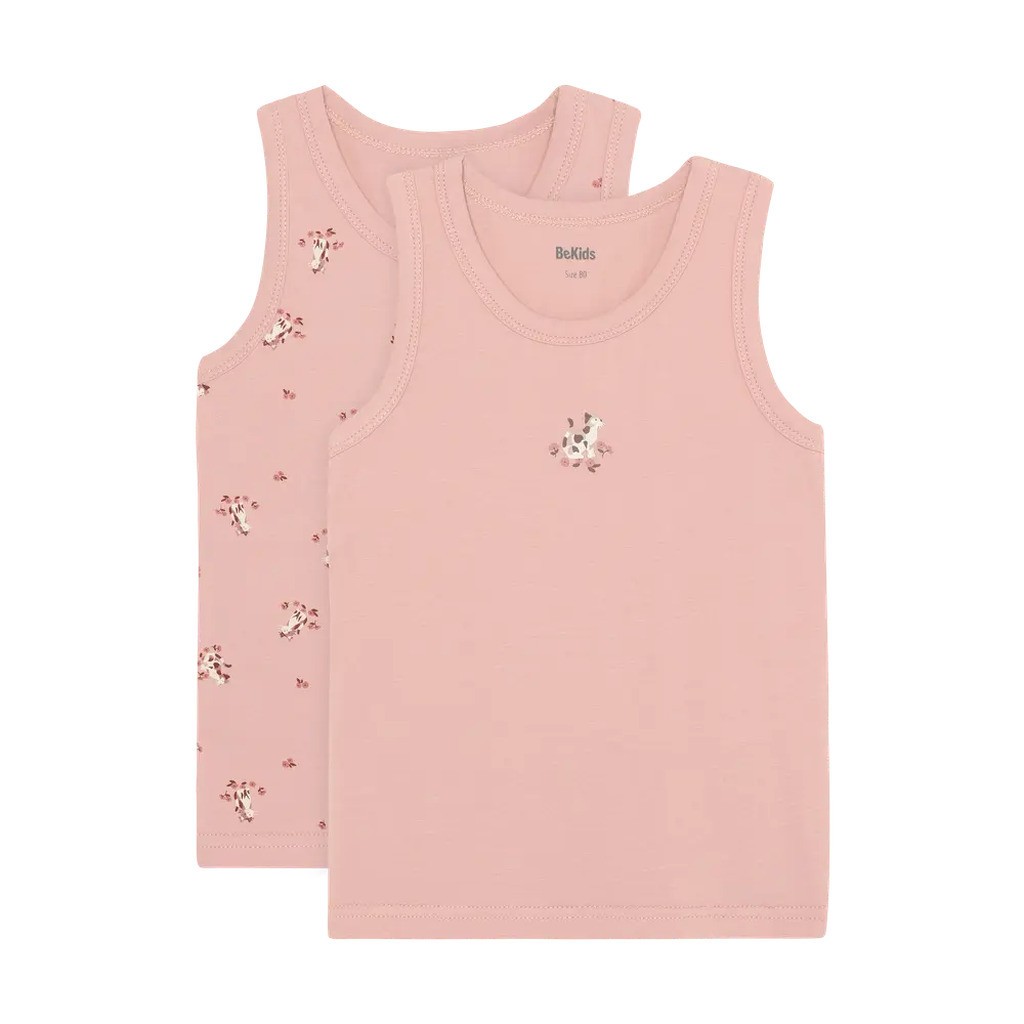 Undertrøje - 2 pak - Misty Rose - 80