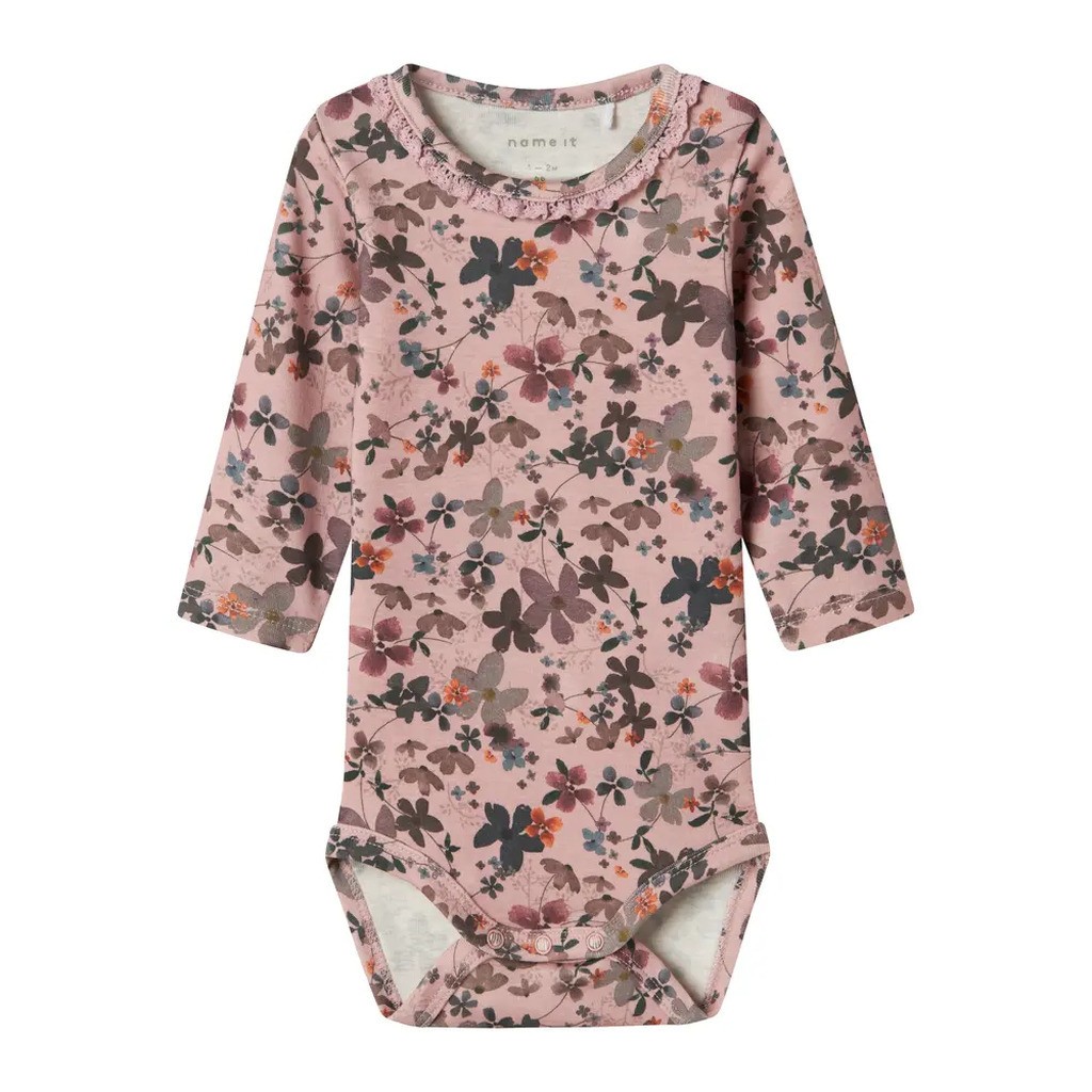 Naline Langærmet Body - BURNISHED - 80