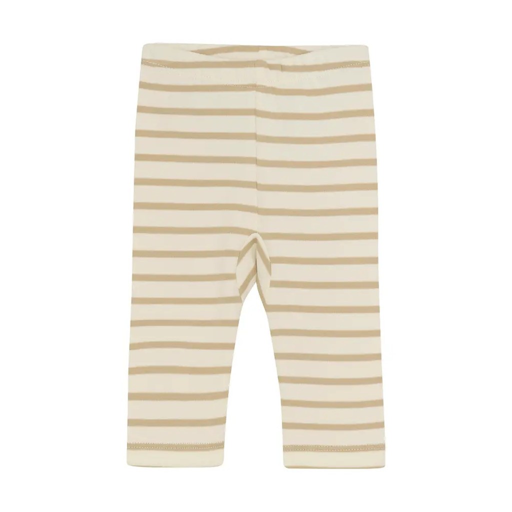 Leggings m. striber - Sesame - 74